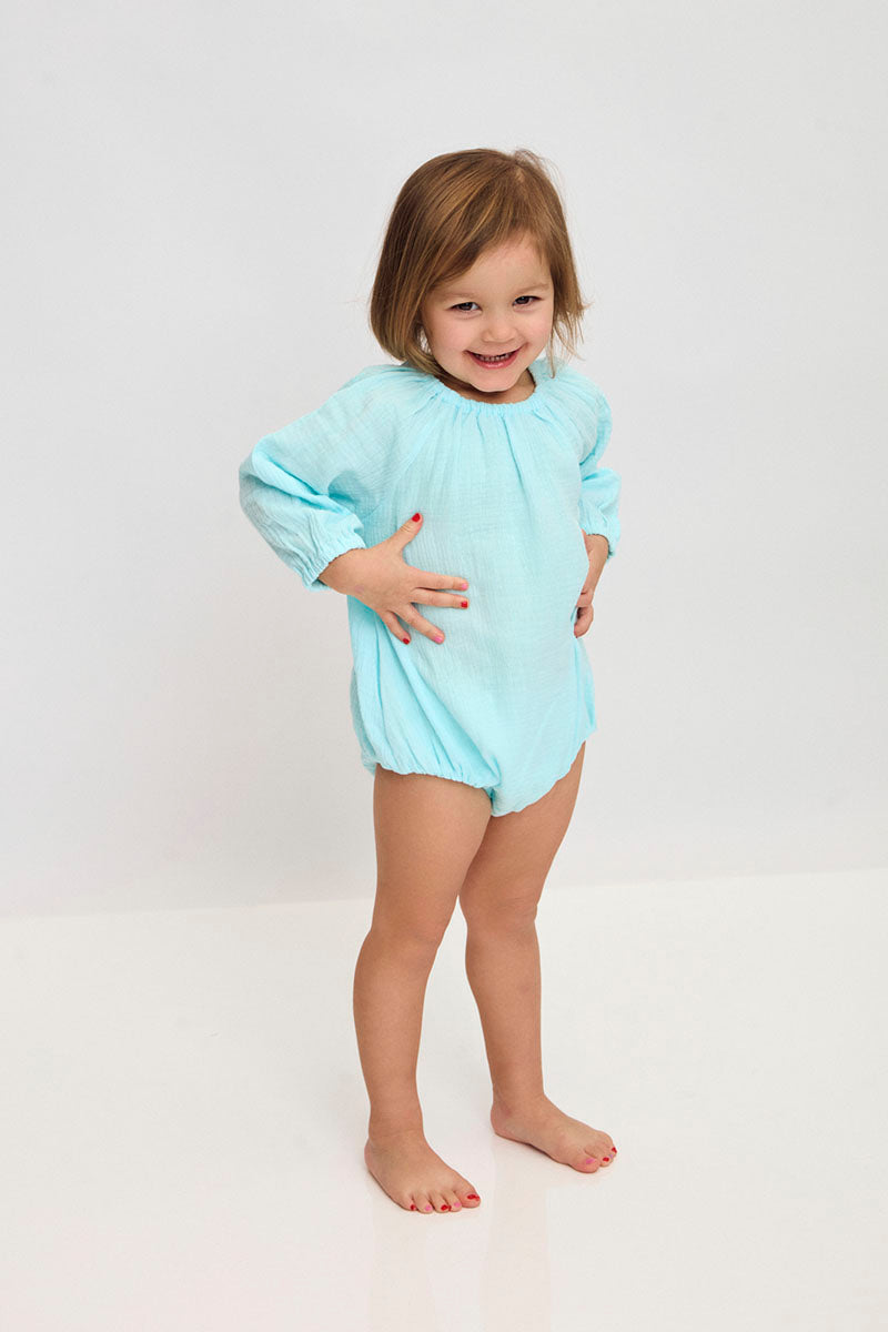 Mint Green Baby Romper