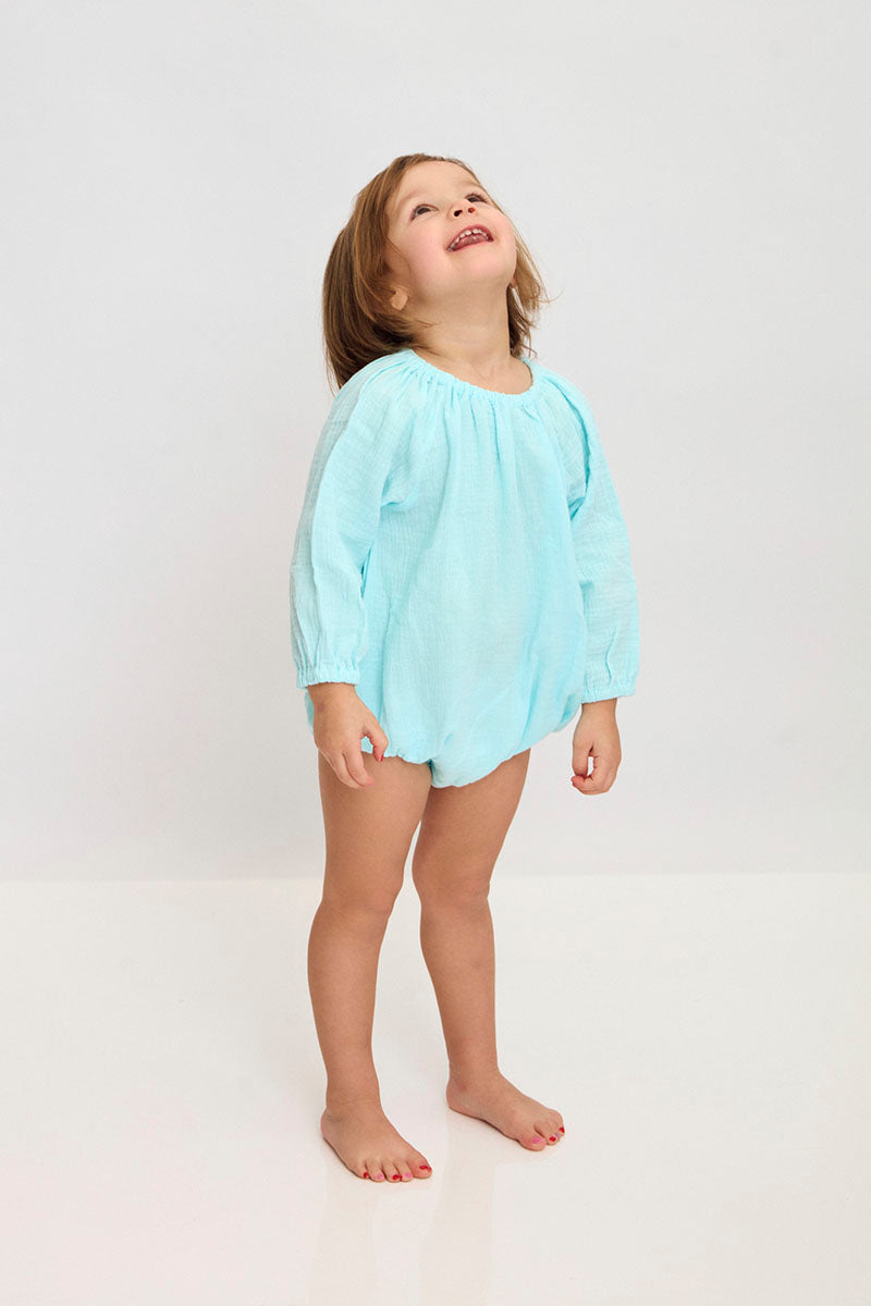 Mint Green Baby Romper
