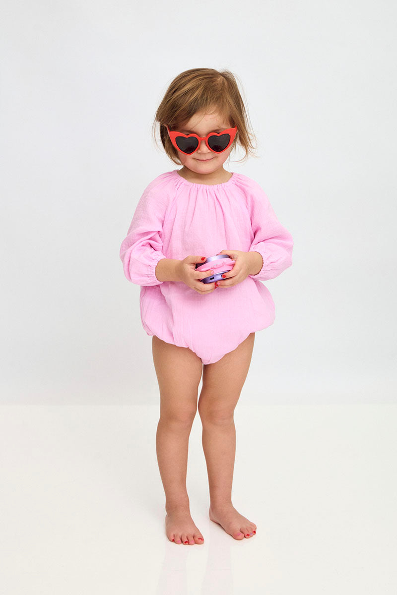 Pink Baby Romper