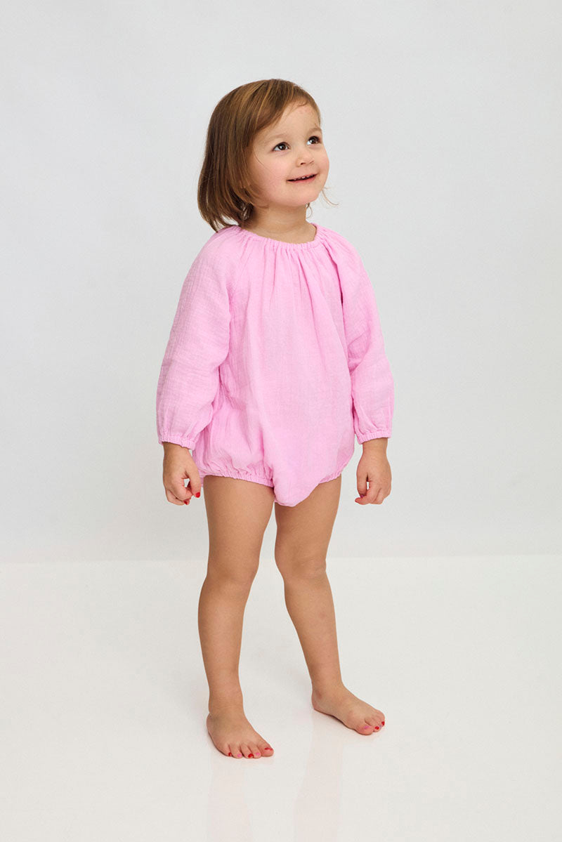 Pink Baby Romper