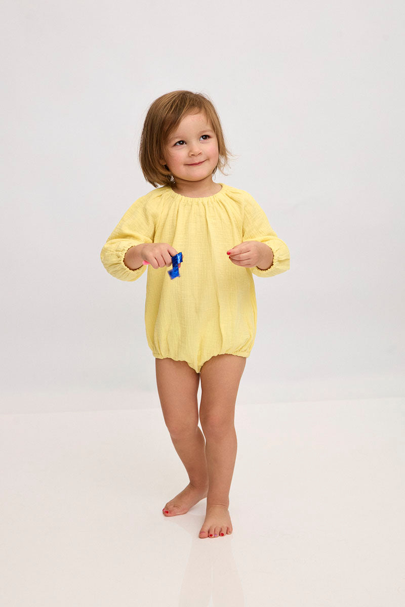 Yellow Baby Romper