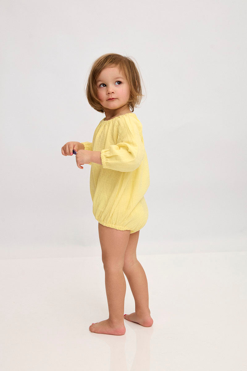 Yellow Baby Romper