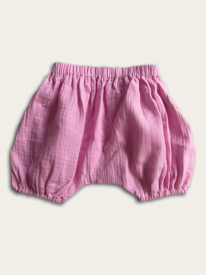 Pink shorts front