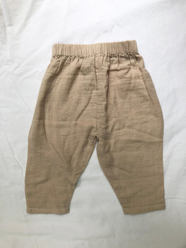 Stone straight leg pant front